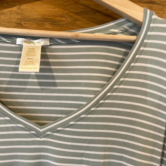 Matty M Side Tie Blouse - Picture 3 of 3